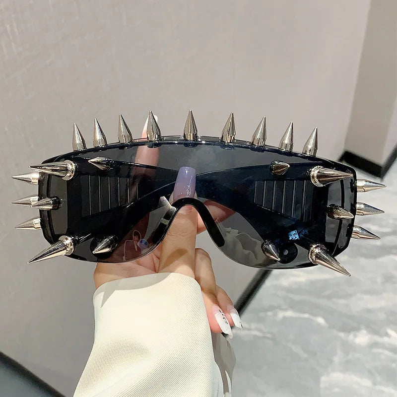 RivetRebel™ Cyberpunk Demon Sunglasses